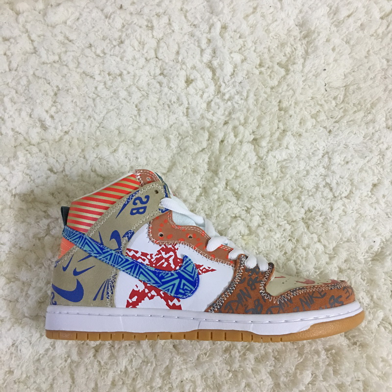 TC x What The Nike Dunk SB High GS Shoes